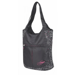 Torba Loap Finnie crna/bijela Black/Bíá/Pink
