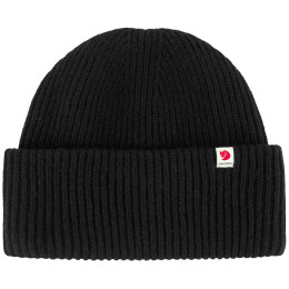 Zimska kapa Fjällräven Fjällräven Heavy Beanie crna Black