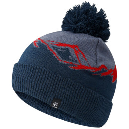 Dječja kapa Dare 2b Fernie Bobble Hat plava / crvena Blue Indigo/Moonlight Denim