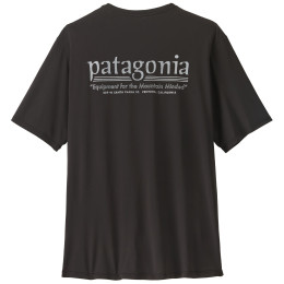 Muška majica Patagonia Men's Capilene Cool Daily Shirt - Hut Tripper crna Black