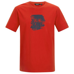 Muška majica Regatta Cline IX crvena PoppyBchGlid