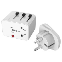 Adapter LifeVenture USB Travel Adaptor bijela