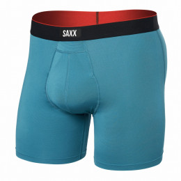 Bokserice Saxx Multi-Sport Mesh Boxer Brief Fly plava hydro blue