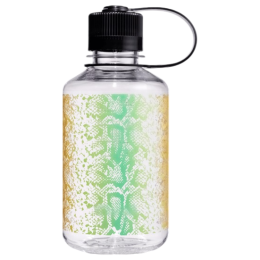 Boca Nalgene Narrow Mouth Animal Print 500 ml zelena/žuta Clear Rainbow Snake