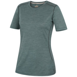 Ženska majica MOOA Merino Lyolite 150 Short tirkizna dusty teal