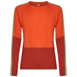 Muške funkcionalne majice Icebreaker Men Merino 200 Oasis+ LS Crewe narančasta Aga/Fer/Seag/Cb