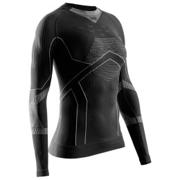 Ženska funkcionalna majica X-Bionic Energy Accumulator Light Shirt Ls crna X BLACK/LIGHT GREY