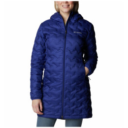 Ženska duga jakna Columbia Delta Ridge™ Long Down Jacket plava
