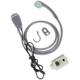 Tuš Bo-Camp Shower & Pump rechargeable siva