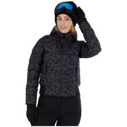 Ženska jakna Fundango Zina Padded Jacket crna/siva scratch
