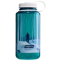Boca Nalgene Wide Mouth Landscape 1000 ml plava/zelena Trout with Landscape Forest