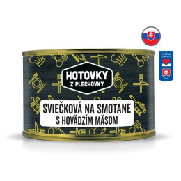 Gotova jela Hotovky z plechovky Češka svíčková s goveđim mesom (400 g)