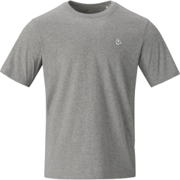 Muška majica Norrona /29 cotton viking patch T-shirt siva Grey Melange