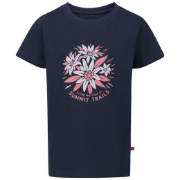 Dječja majica Alpine Pro Dallo 3 Moonlit Ocean tamno plava MOONLIT OCEAN VARIANTA PA