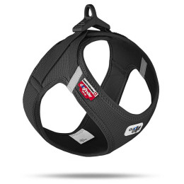 Ogrlica za psa Curli Vest Clasp Air-Mesh crna Black