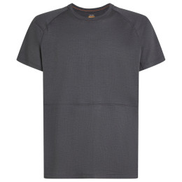 Muške funkcionalne majice Icebreaker M Mer 200 Waffle Elevation SS Tee siva Obsidian