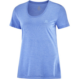 Ženska majica Salomon Agile Ss Tee W plava Marina