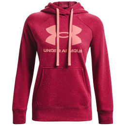 Ženska dukserica Under Armour Rival Fleece Logo Hoodie ružičasta