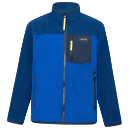 Dječja funkcionalna dukserica Regatta Junior Frankie Warm Fleece Aviator Blue tamno plava Aviator Blue Olympian Blue