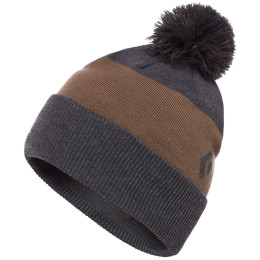 Zimska kapa Black Diamond Pom Beanie siva/smeđa Smoke/Walnut