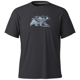Majica Smartwool Bear View Short Sleeve Graphic Tee crna BLACK