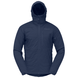 Muška jakna Norrona lyngen Alpha100 Zip Hood tamno plava Indigo Night