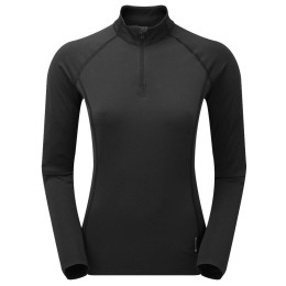 Ženska funkcionalna dukserica Montane Fem Dart Thermo Zip Neck crna