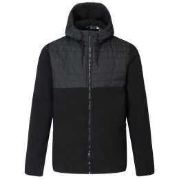 Muška hibridna jakna Regatta Frankie Borg Hybrid crna Black/Black