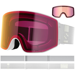 Skijaške naočale Salomon Sentry Prime Sigma +1Lens bijela White