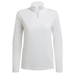 Ženska majica Craghoppers NosiLife SolarShield+ Half Zip Top bijela White