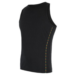 Muška funkcionalna majica Sensor Merino Air crna Black