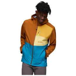 Muška jakna Cotopaxi Impermeo 3L Hooded Shell Jacket smeđa / plava Sienna And Lake