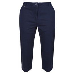 Ženske 3/4 hlače Regatta Mayaan Capri tamno plava