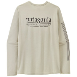 Muška majica Patagonia M's L/S Cap Cool Daily Shirt - Hut Tripper bijela Dyno White