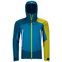 Muška jakna Ortovox Westalpen Softshell Jacket svijetlo plava