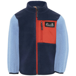 Dječja dukserica Didriksons Anten Kids Fullzip 2 Winter Blue plava Winter Blue
