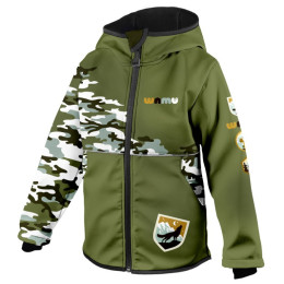 Dječja softshell jakna WAMU Khaki kaki KHAKI