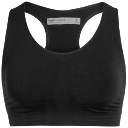 Grudnjak Icebreaker Anatomica Seamless Sport Bra crna Black