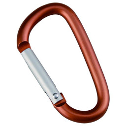 Karabiner Munkees karabiner sa osiguračem u obliku slova D mješavina boja