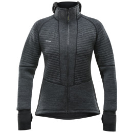 Ženska funkcionalna dukserica Devold Tinden Spacer Merino Jacket Women siva/crna