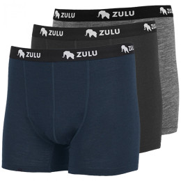 Muške bokserice Zulu Merino 160 3-pack mješavina boja