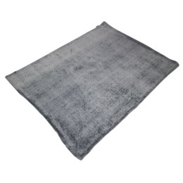 Deka Human Comfort Rabbit fleece plaid Lapin siva Grey