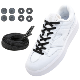 Vezice za cipele Lock Laces Flat crna Flat Black
