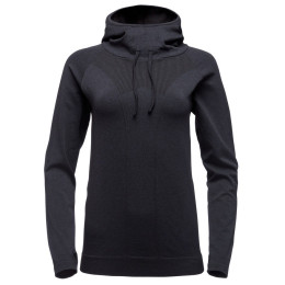 Ženska funkcionalna dukserica Black Diamond Crux Hoody crna