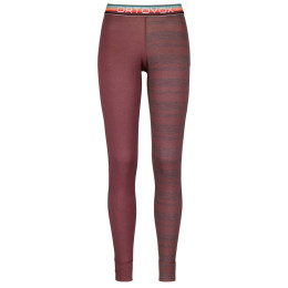 Ženske funkcionalne gaće Ortovox 185 Rock'N'Wool Long Pants W ružičasta mountain rose