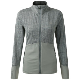 Ženska funkcionalna dukserica Dare 2b Elation IV Core Stretch siva/zelena Glacier Green/Element Grey