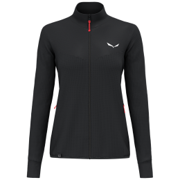 Ženska jakna Salewa Puez Waffle Hyb Pl Jacket W crna black out