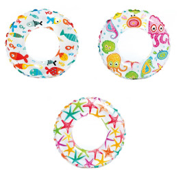 Kolut za plivanje Intex Lively Print Swim Ring 59230NP