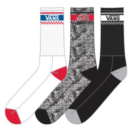 Set čarapa Vans MN UNIVERSITY CREW bijela/crna