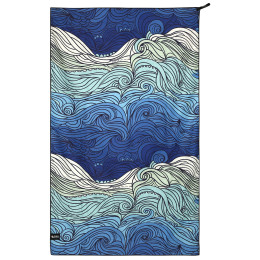 Ručnik za plažu Zulu Beach 100 x 170 cm plava